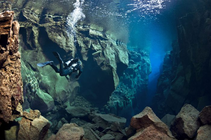 Iceland: Diving Where The World Rips Apart