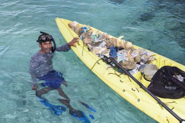 Towards a Plastic-Free Ocean: Wakatobi's Cleaning Team
