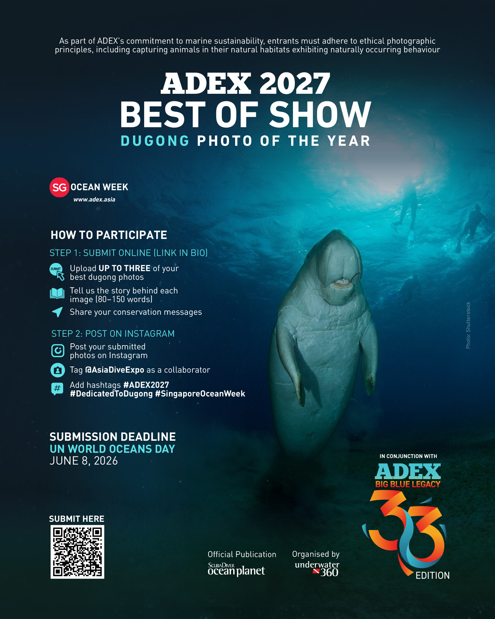 Dugong competion poster